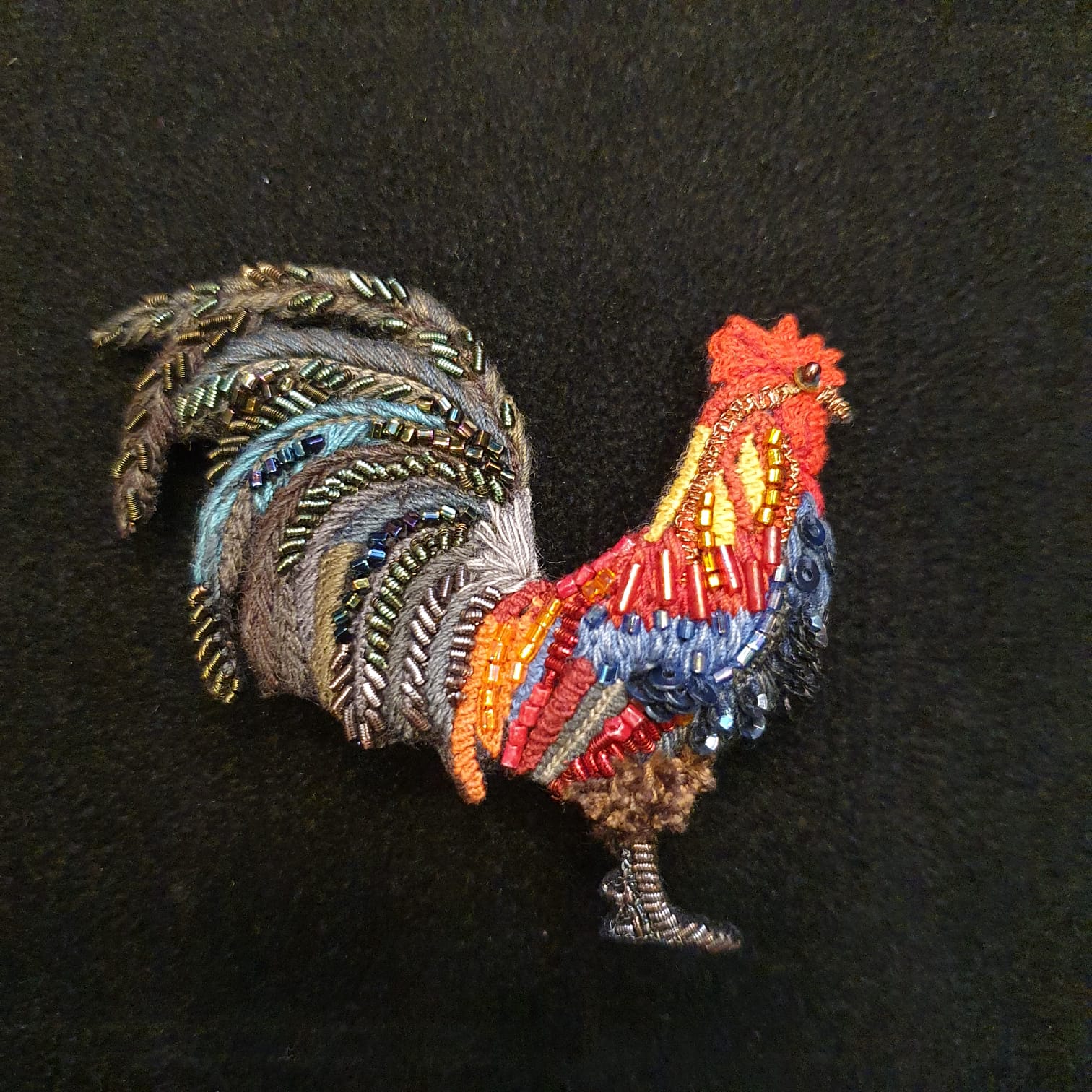 spilla Farm Rooster - Trovelore