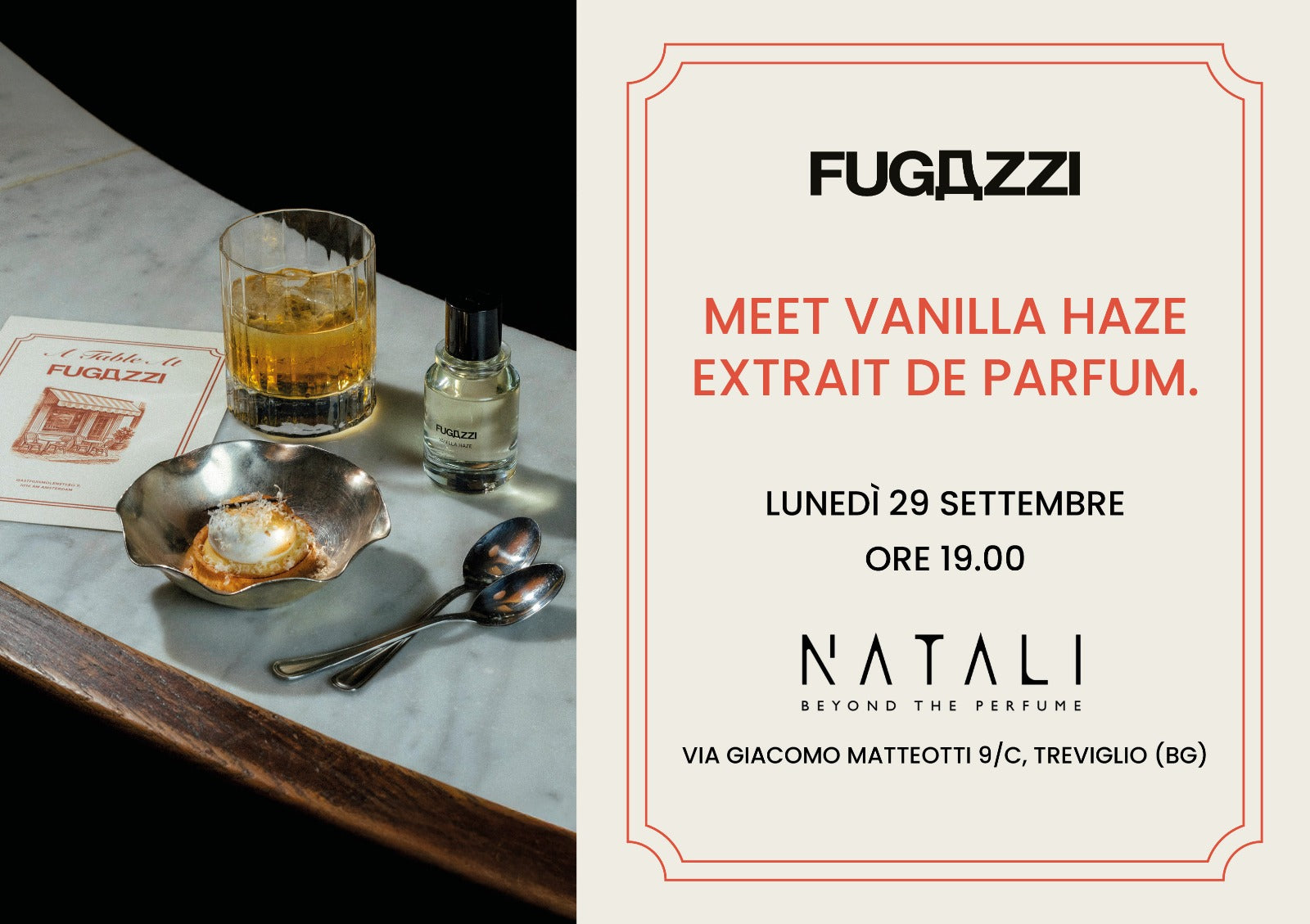 Viaggio sensoriale con Fugazzi – Presentazione Vanilla Haze Extrait de Parfum