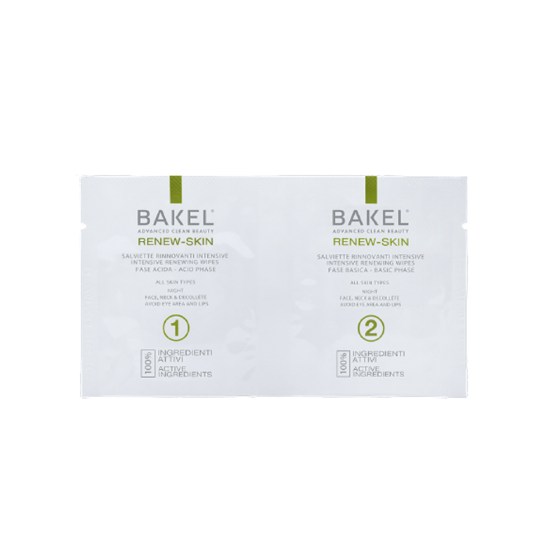 Salviette rinnovanti Renew Skin di Bakel