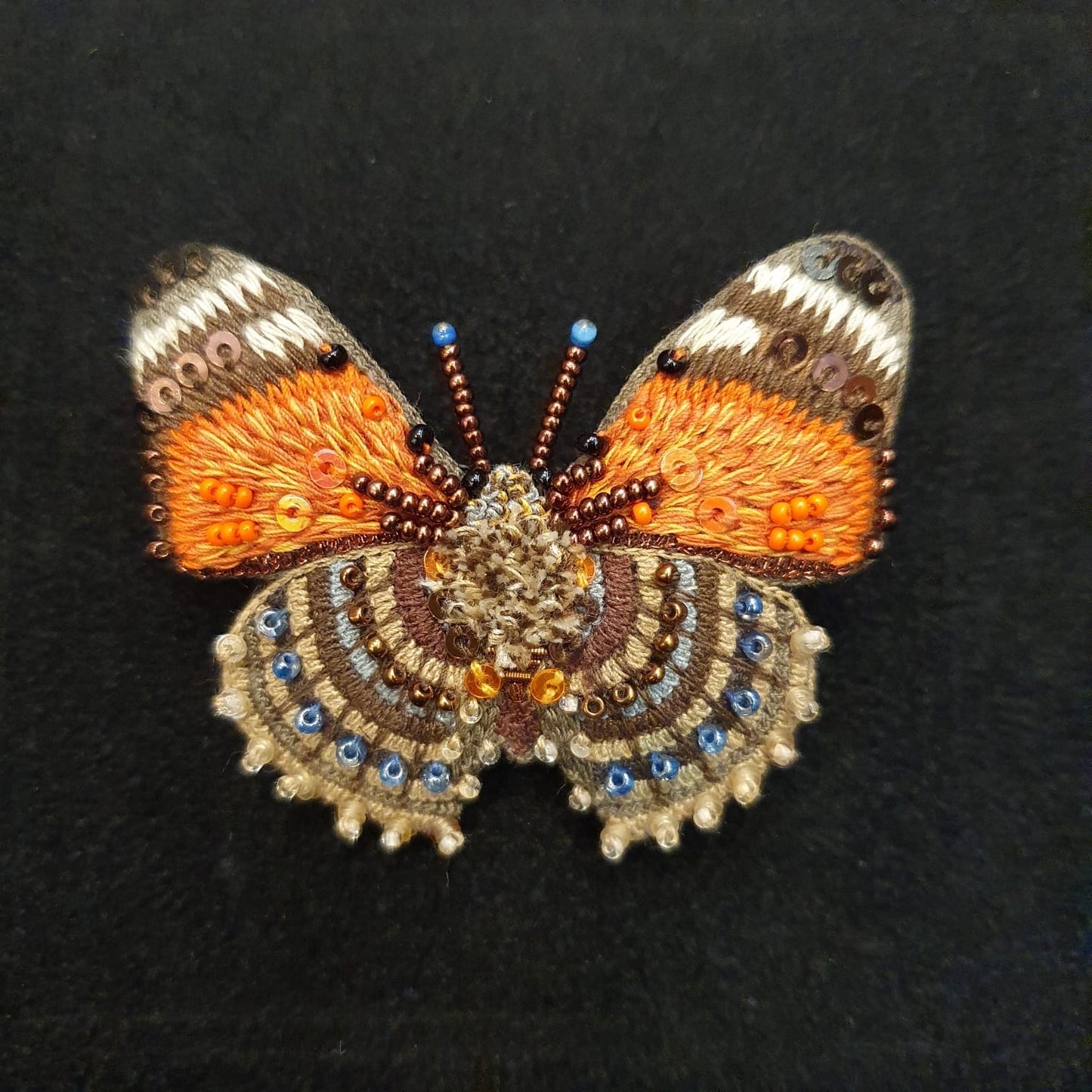 spilla Claudina Orange Butterfly - Trovelore